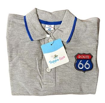 Футболка детс. ПОЛО мальчик 116-140 дл.рукав 5/20