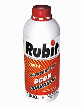 Рубит Санти Гербицид сплошного действия 250мл от сорняков Зарит Рости