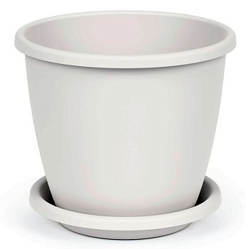 Горшок 2,2 литра Афина белый М6521 1/22