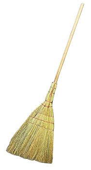 Веник узбекский 3 лучный Длинный с черенком 25/100