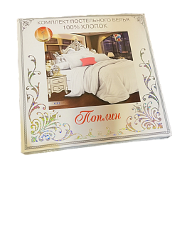 КПБ Страйп-Поплин Ивтекс евро Полоска