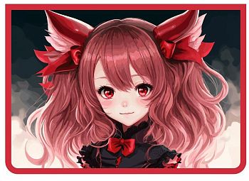 Папка для тетрадей 1 отделение А4 "Kawai Girl" на молнии 58223