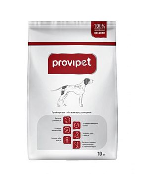 Корм для собак с говядиной PROVIPEТ 10кг (10 5009)(5002 10)