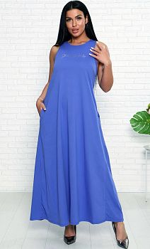 Платье ДАРЬЯ М584 кулирка р.46-56*