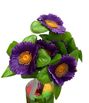 Маргаритка 6голов 35см 5/50