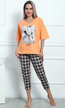 Костюм ДАРЬЯ ТК-4282 Иваново(футболка+бриджи) р.50*