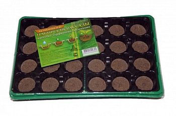 Кассета для рас.+лоток+24 торф. табл. 41мм. 360*230 18шт.