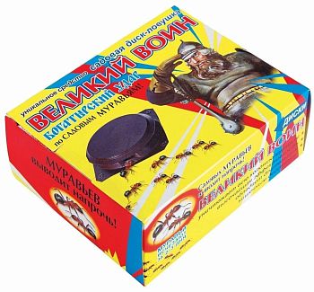 Ловушка диск Великий воин от муравьев Ваш Хоз. 5шт /21шт