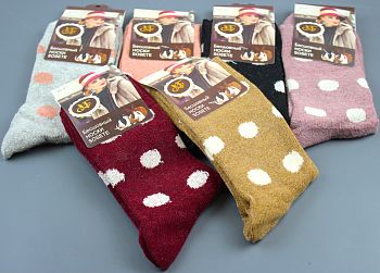 Носки Ж. вязан. шерсть VF FBR31 12/360