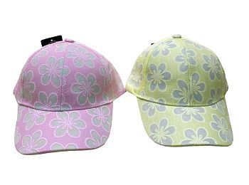 Бейсболка детская девочка Цветы 1/50