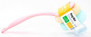 Щетка для посуды 2губки 1/100