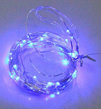 Эл.гирлянда КАПЛЯ РОСЫ 100LED 10mTY100-В СИНИЙ