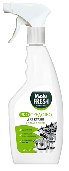 Чистящий спрей  Master FRESH  Экологичный чистящий спрей для кухни с экст. масла и лайм 500мл 1/10