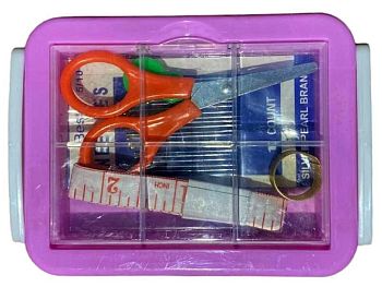 Набор для шитья в коробочке пластик 1/120