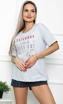 Костюм ДАРЬЯ ТК-4129 Иваново(футболка+шорты) р.46*