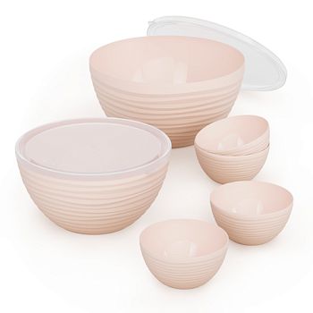 Чаша Набор "Оазис" 0,35л*4шт 2,5л и 4л бежевый М8897