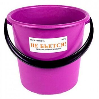 Ведро 5л ОНЕСТ пищевое (сиреневый) В5-01 5шт