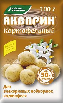 Акварин картофельный минеральное удобрение 100гр БХЗ
