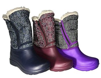 Дутики Женские Манул Ж-4 2молнии, разноцветный р.37-41