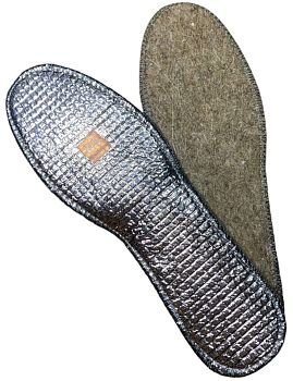 Стельки воилочные F-8 (7мм) с фольгой 600пар 