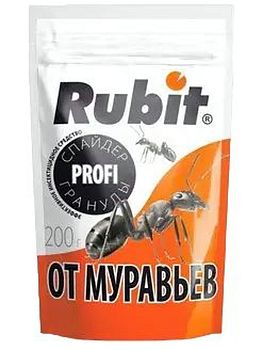 Рубит Спайдер от муравьев гранулы 200г 1/25 Рости