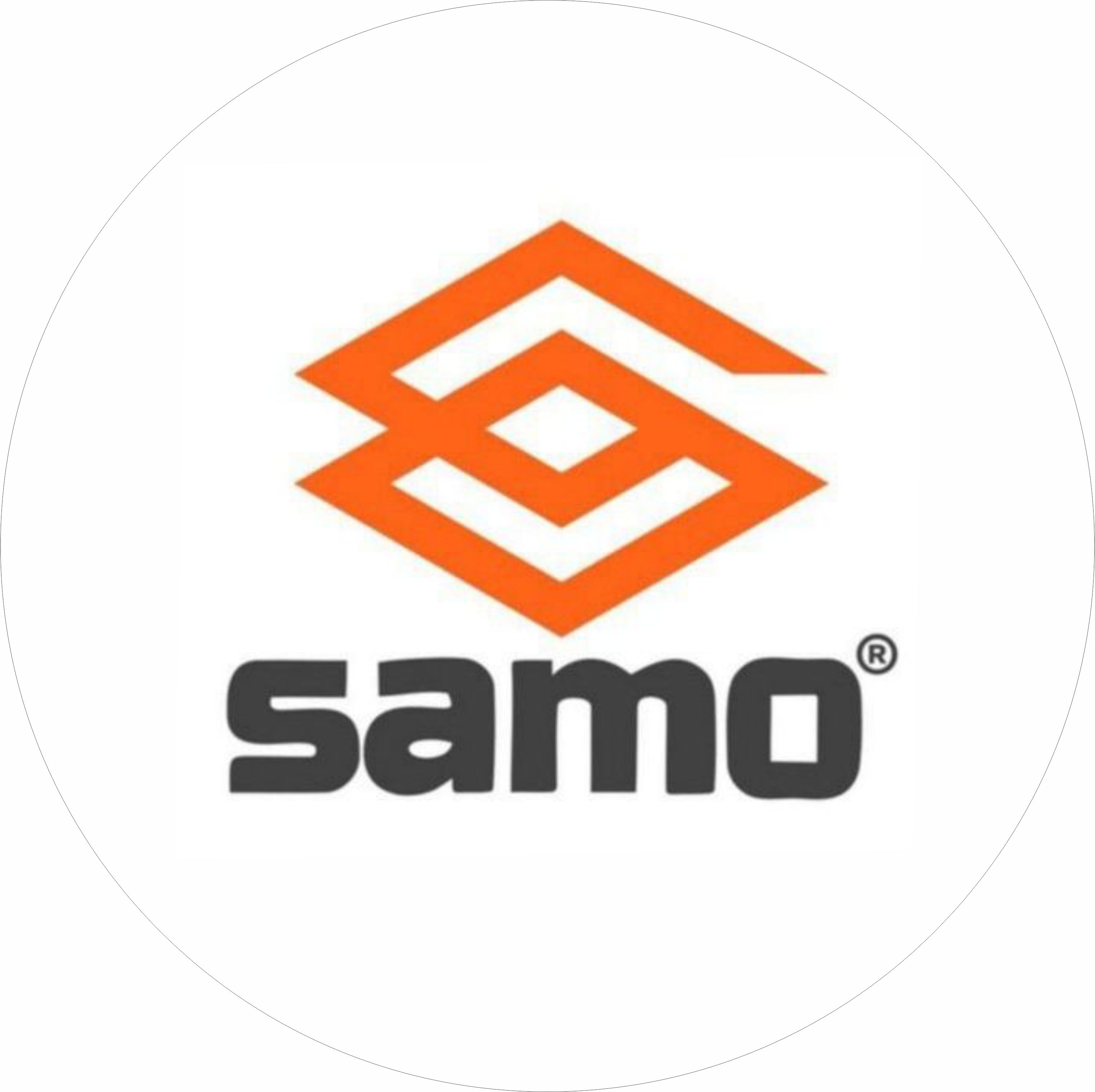 Само логотип. Сам логотип. Samo Textile logo. Samo collection logo. Samo Tekstil logo.