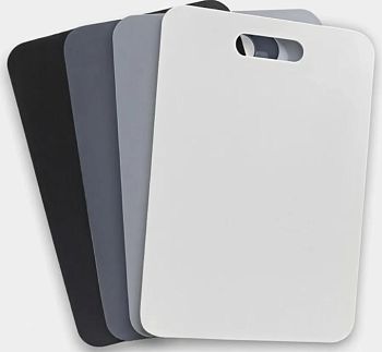 Доска разделочная НАБОР гибкие 4шт Каменный (Серый) НГДР-04/ГУ