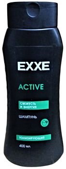 Шампунь EXXE MEN "Тонизирующий" ACTIVE, д/всех типов волос 400 мл 1/12 