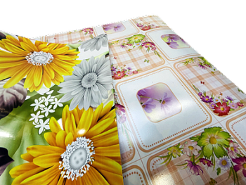 Клеенка пластик 60*100см. Двусторонние 150шт. Клеенка пластик 60*100см. Двусторонние 150шт.