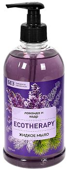Мыло жидкое Ecotherapy Лаванда и кедр 500мл 1/9 (9680)