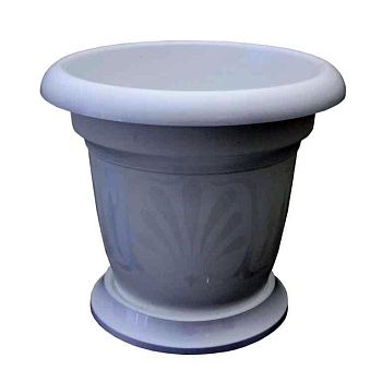 Горшок 12 литров Кашпо Тюльпан белый г.Пятигорск