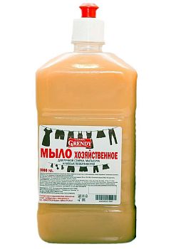 Мыло жидкое хозяйственное Grendy флип-топ 1л