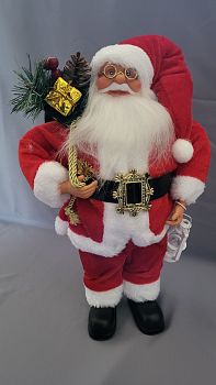 Фигура Санта Клаус 43см (стоит) 1/10