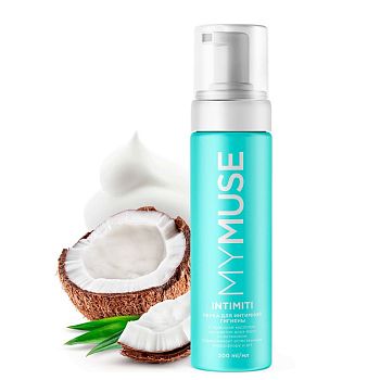 Пенка для интимной гигиены для чувствительной кожи MYMUSE Grass 200мл 1/8