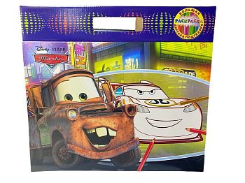 Раскраска А3 с ручкой + 102наклейки,Эгмонт