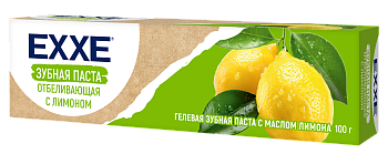 Зубная паста EXXE отбеливающая с Лимоном, 100 г 1/24