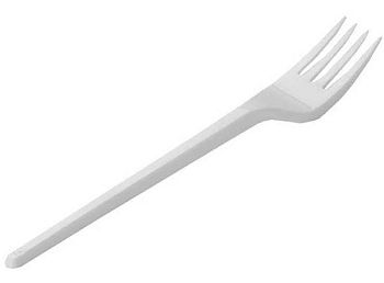Вилка одноразовая 100шт