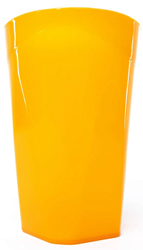 Стакан пласт ОНЕСТ (оранжевый) СТ-01