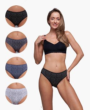 Трусы Ж. VANESSA 2шт 6802-110 L-3XL 4/48