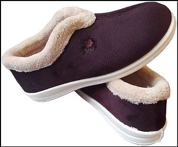 Бабуши СледТрейдинг 113В-2 красные р.37-41 12пар * Бабуши СледТрейдинг 113В-2 красные р.37-41 12пар *