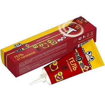 Гель от тараканов Nadzor в тубе 75г /24шт