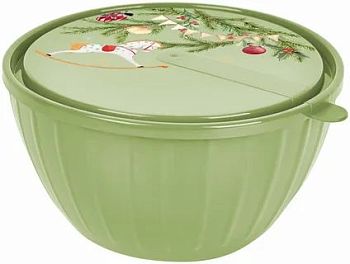 Салатник 1,7л Sugar&Spice STONE с крышкой с декором SE1866