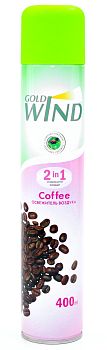 Освежитель "GOLD WIND" Кофе 400мл 1/12