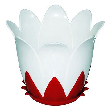 Горшок 2 литра Кашпо Жасмин красный г.Пятигорск