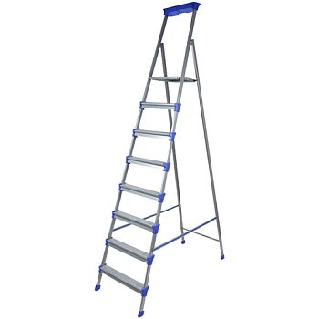 Стремянка 8 ступеней широкие СМ8 металл г.Ижевск