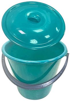 Ведро 10л ОНЕСТ пищев с крышкой (мятный) ВК-02 10шт