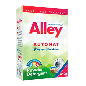 Порошок стиральный Alley автомат 450гр 1/18шт  Порошок стиральный Alley автомат 450гр 1/18шт