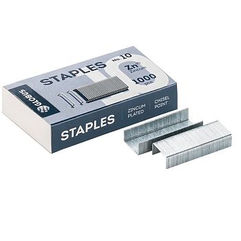 Скобы д/степл №10 1000шт Globus оцинк. 20шт С10-1000