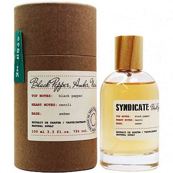Парфюмерная вода д/женщин "SYNDICATE Black pepper,Amber,Neroli" 100мл 1/6