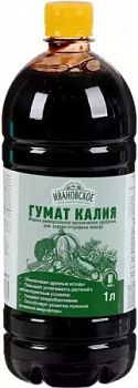 Гумат калия Универсальный 1 литр Ивановское 1/10шт